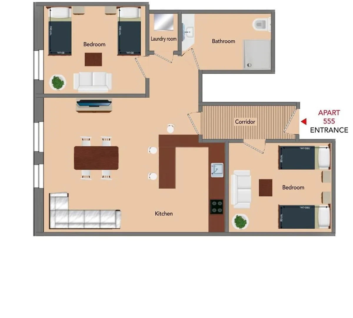 Lejlighed Ny-Golden Apartments-Dortmund Airport Tyskland